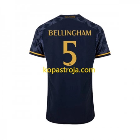 Billiga Fotbollströjor Real Madrid Jude Bellingham 5 Borta tröja 2023/24 Kortärmad
